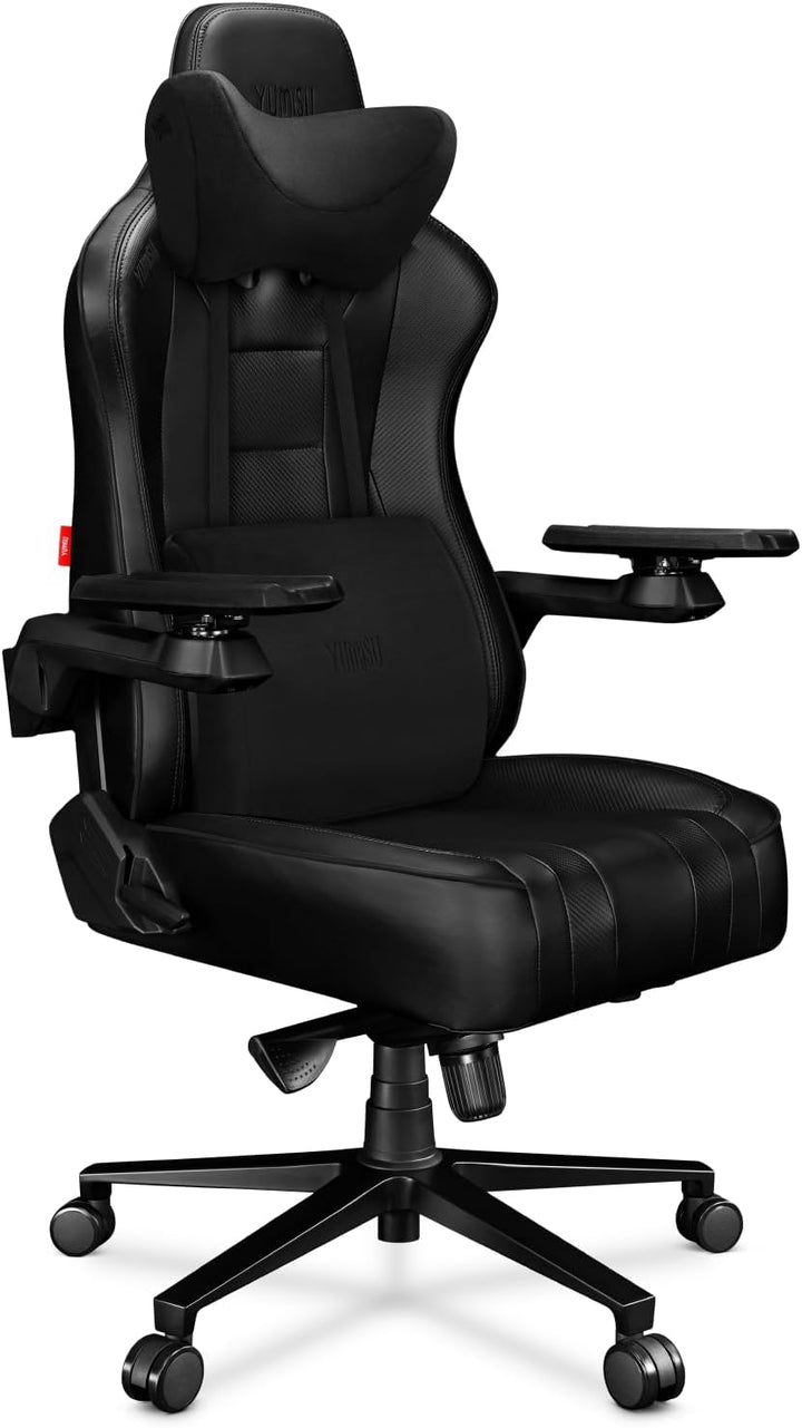YUMISU Gaming Stuhl 2049 Rückenlehne und Sitz aus Kaltschaum bis 150kg Belastbar - Bürostuhl Schreib