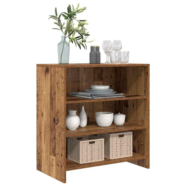 vidaXL Sideboard Altes Holz 70x41x75 cm Holzwerkstoff, Altes Holz