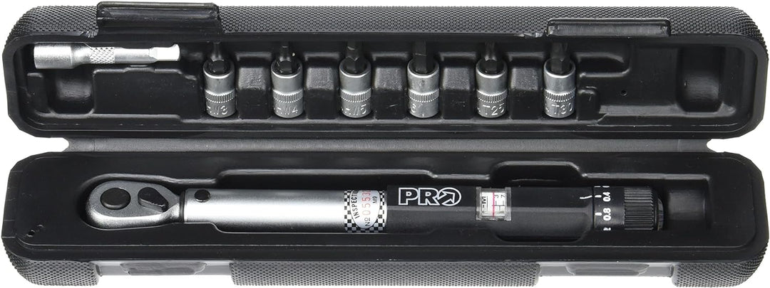 DREHMOMENTSCHLÜSSEL 3-15NM EINSTE. INKL. M3/M4/M5/M6/T25/T30