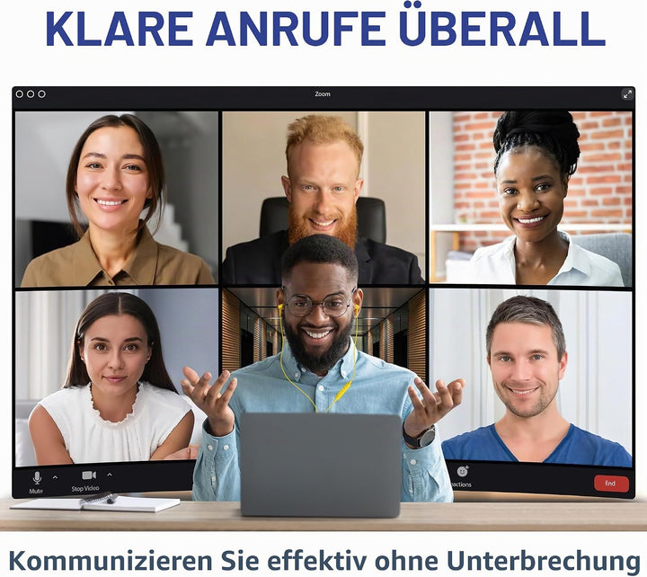 LUDOS OMNITONE USB C Kopfhörer, 5 Jahre Garantie für iPhone 16 15 Pro Max Plus Samsung Galaxy S24 S2