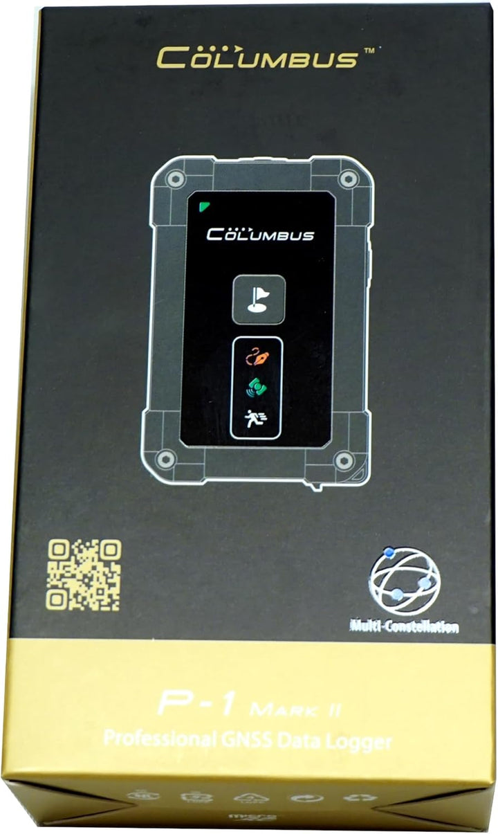 GNSS & GPS Daten-Logger Columbus P-1 Mark II mit PC Software für Windows & macOS