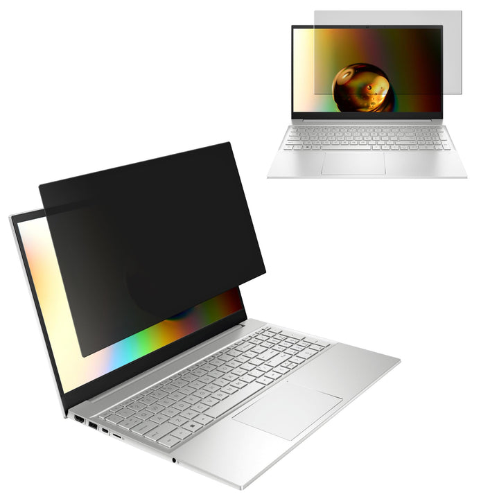 kwmobile Sichtschutzfolie für 15.6" Laptop (16:9) 345x195mm Folie - Blickschutzfolie Privacy Screen