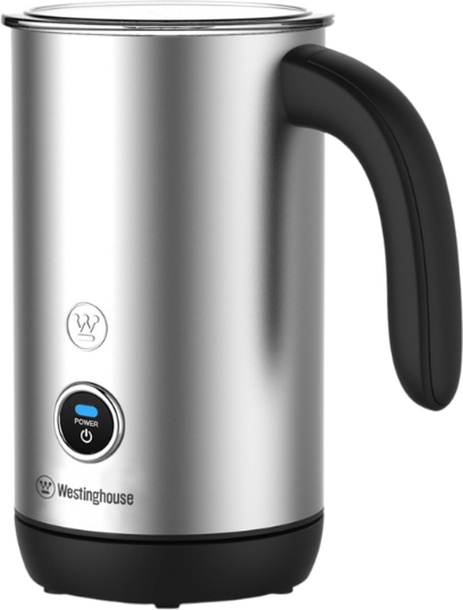 WESTINGHOUSE Milchaufschäumer Elektrisch Basic-Serie, 200 ml Fassungsvermögen, Antihaftbeschichtung,