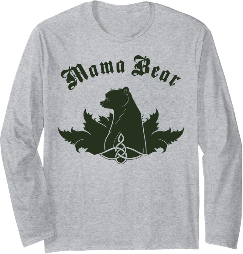 Disney Brave Mama Bear Silhouette Langarmshirt