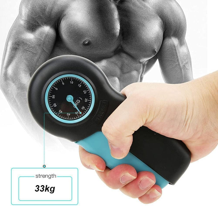 VBESTLIFE Handgriffmessgerät, ABS-Riesendisplay, Mechanisches Handgelenkstärkungsgerät, Griffkraftme