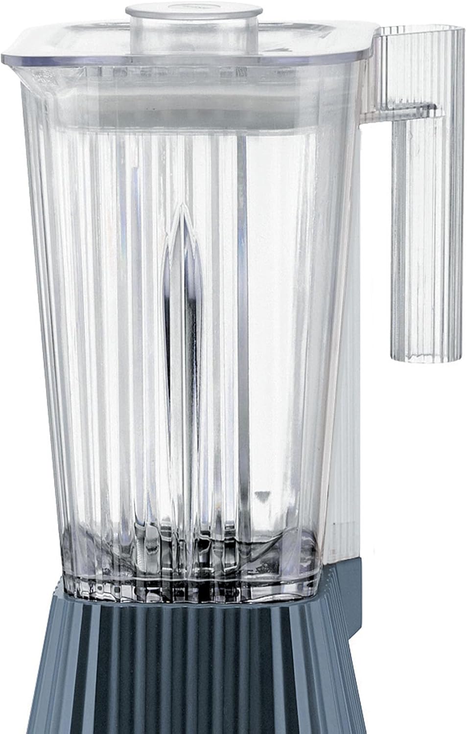 Alessi Plissé MDL09 G - Standmixer mit Abgestufter Karaffe, Thermoplastisches Harz, Europäischer Ste