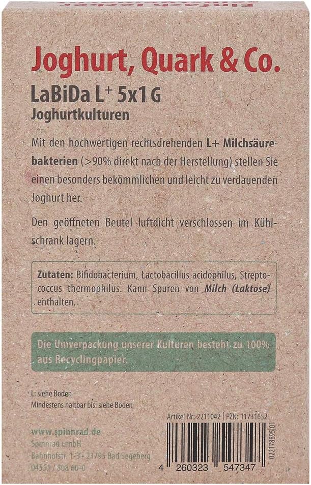 Labida L+ Probiotische Joghurtkulturen