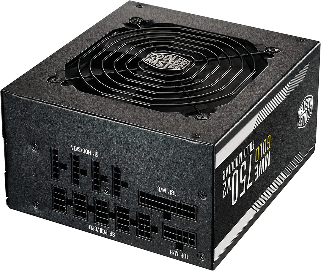 Cooler Master MWE 750 Gold V2, Modulares PC-Netzteil (EU-Stecker), 80 Plus Gold, 750 Watt Netzeil mi