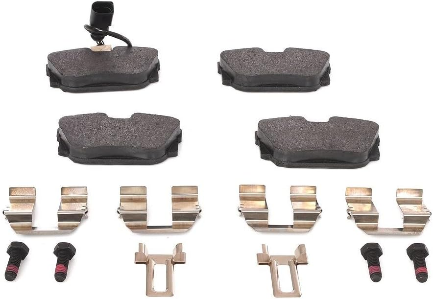 Bosch BP457 Bremsbeläge - Hinterachse - ECE-R90 Zertifizierung - vier Bremsbeläge pro Set