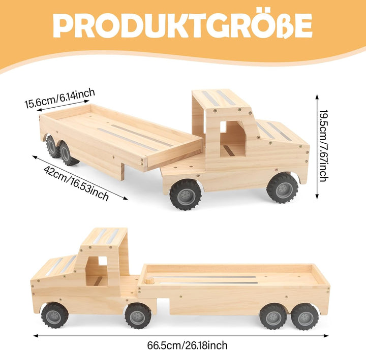Taladad Regal kompatibel für Toniebox 2/1,Tonie Figuren Regal, für Tonies und Toniebox (Trailer), Tr