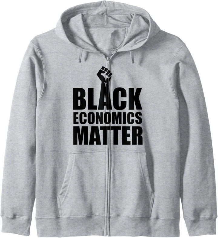 Oheneba Black Economics Matter Melanin Afro Empowerment Kapuzenjacke