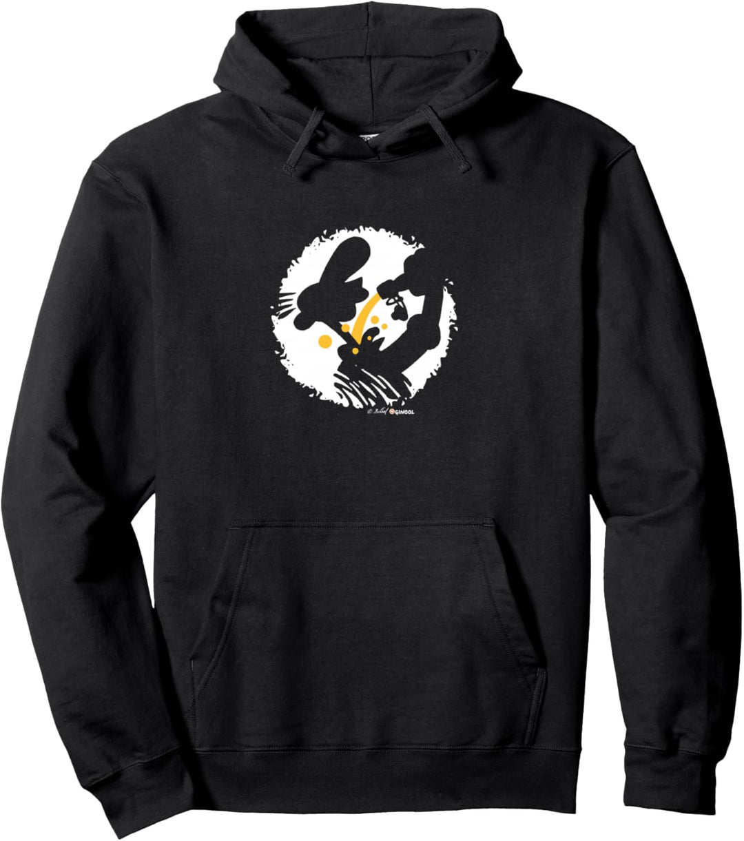 WERNER Hau wech! Schwarz Pullover Hoodie