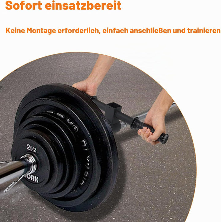 T Bar Row Langhantelgriff, T Bar Landmine Griff Befestigung für Olympische Langhantelstange, Landmin
