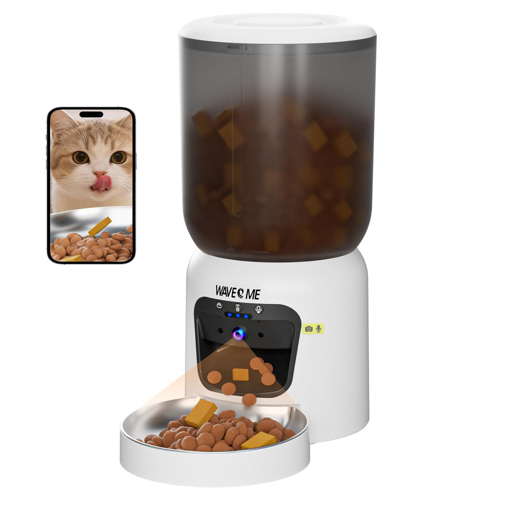 Automatischer Futterautomat Hund &amp; Katze 6L, Smart Futterspender