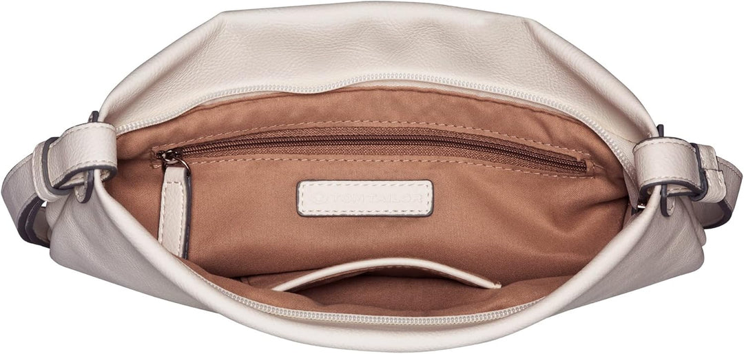 TOM TAILOR bags Rosabel Damen Umhängetasche Crossbody Bag 24x5,5x24 Weiss, 24x5,5x24 Weiss