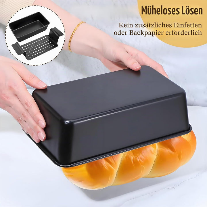 Kastenform Brot, Brotbackform Toastbrot Backform Kohlenstoffstahl Brotbackform Mit Gitterabbau Backb