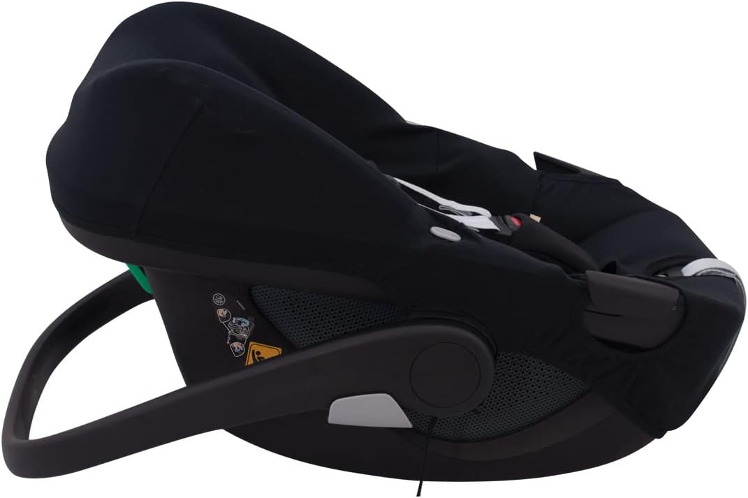 JYOKO Kids Bezug kompatibel mit Maxi Cosi Pebble 360 Y FamilyFix 360, aus Baumwolle (Black Series),