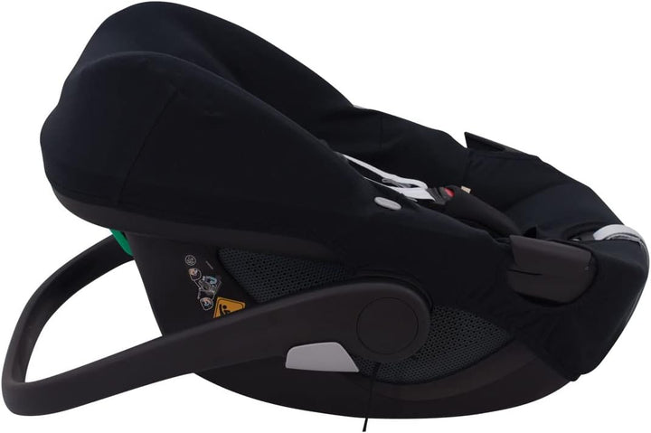 JYOKO Kids Bezug kompatibel mit Maxi Cosi Pebble 360 Y FamilyFix 360, aus Baumwolle (Black Series),