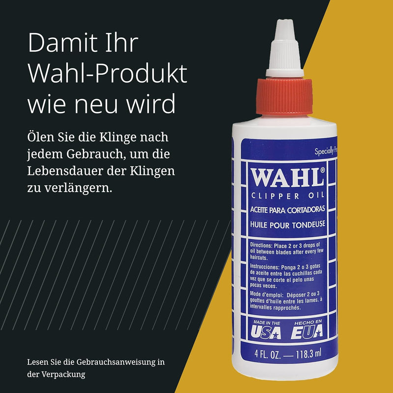 Wahl Cordless Magic Clip - Haarschneidemaschine für Blending, Rot, Cordless