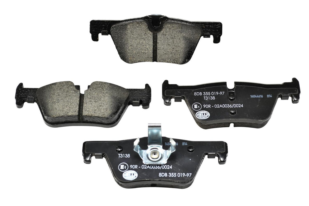 HELLA PAGID 8DB 355 019-971 Bremsbelagsatz - T3138 - Dicke/Stärke: 17.2mm - Bremssystem: Teves - für