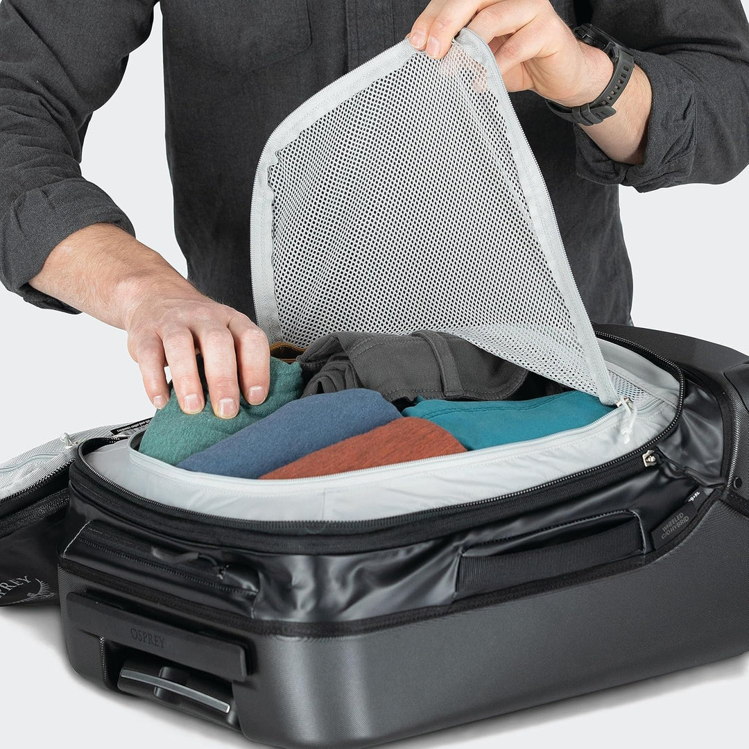 Osprey Europe Transporter Hardside Hybrid Schwarz, Schwarz