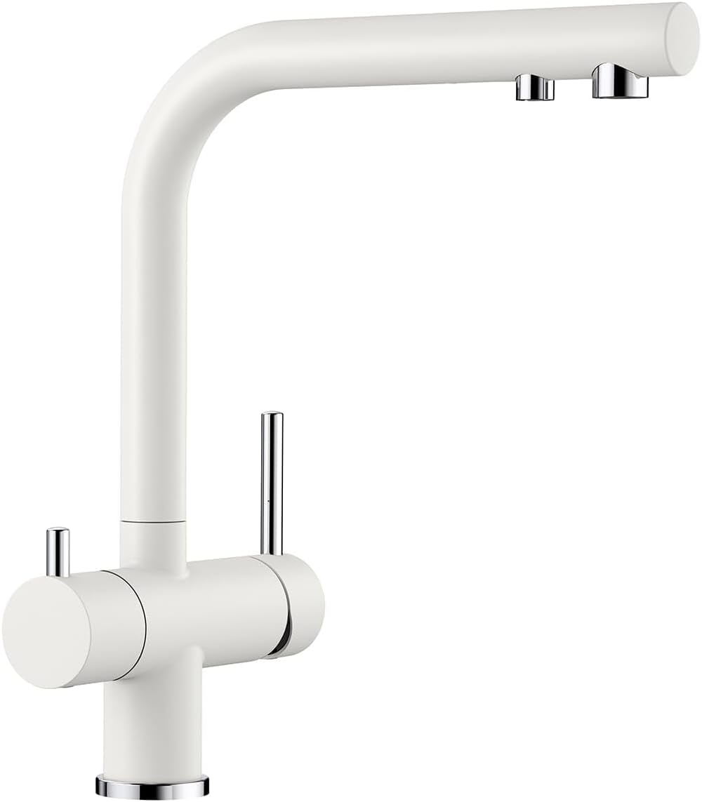 BLANCO FONTAS II Filter silgranitweiss | Hochdruck | Rückflussverhinderer | Keramik Kartusche | Gesi