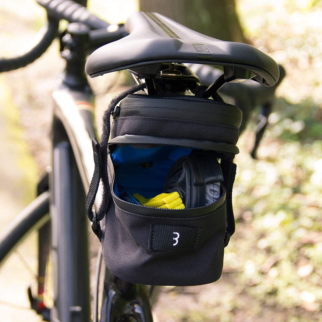 BBB Cycling Fahrrad satteltasche für universal bander fur einfache Montage auf Mountainbike Rennrad