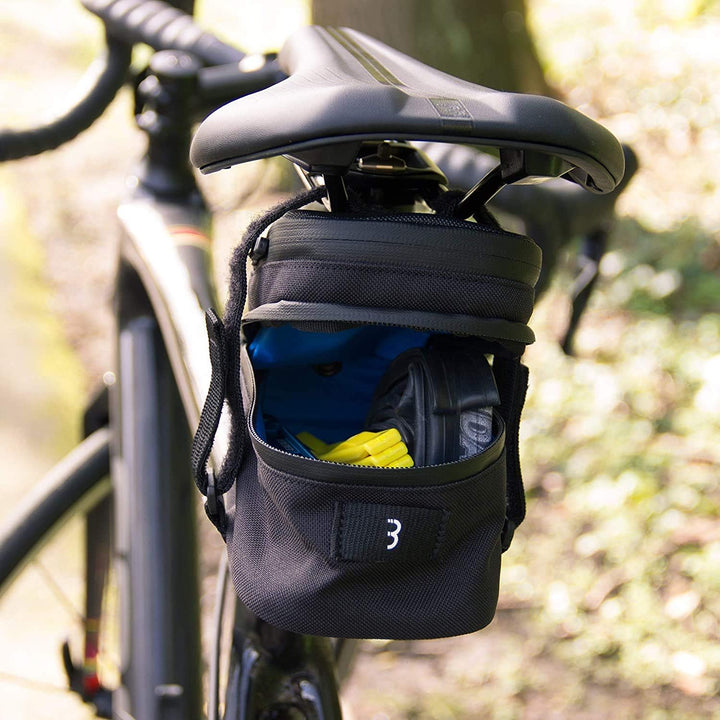 BBB Cycling Fahrrad satteltasche für universal bander fur einfache Montage auf Mountainbike Rennrad
