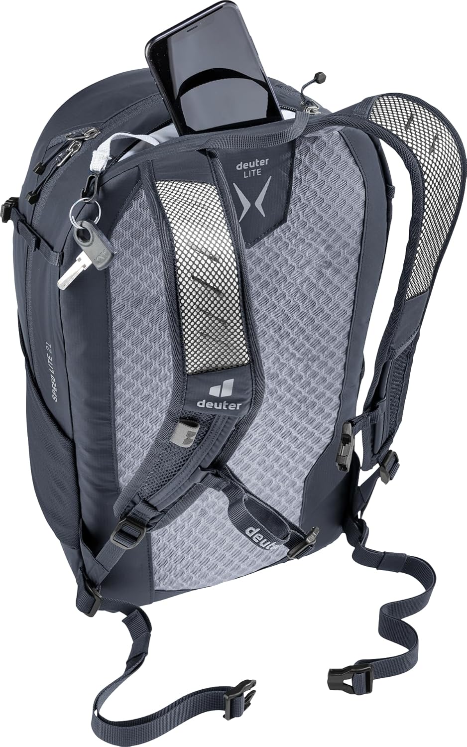 deuter Speed Lite 21 leichter Wanderrucksack Schwarz, Schwarz