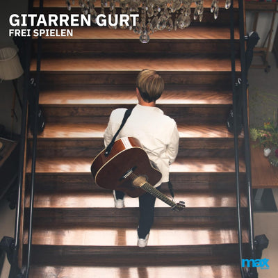 MAX SoloJam Westerngitarre, Akustik Gitarre Set, Acoustic Guitar, Akustikgitarre 4/4 mit Tasche, Ple