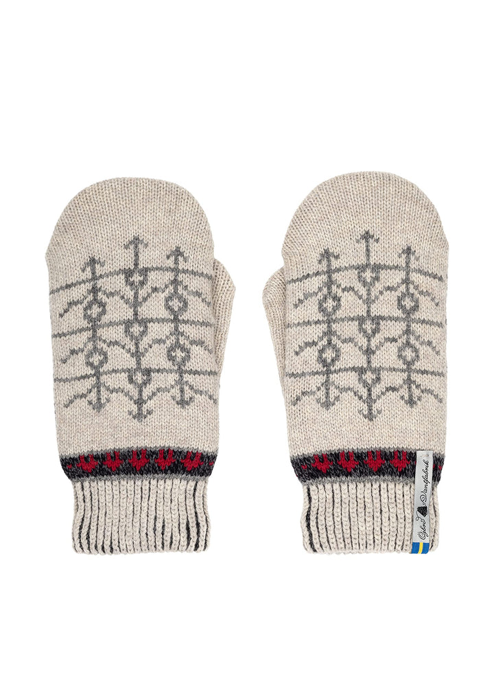 ÖJBRO VANTFABRIK Fäustlinge 4 Lagen 100% Merinowolle versch. Modelle, Grösse S-L (6-11) Handschuhe S