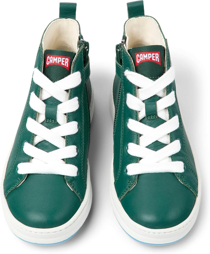 Camper Mädchen Runner Four K900261Sneaker Bootie 27 EU Grün 006, 27 EU Grün 006