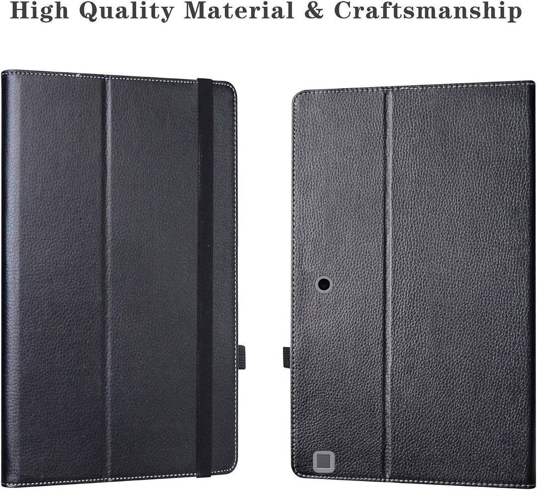 LiuShan Kompatibel mit Dell Latitude 7200 Tablet-Schutzhülle, PU-Leder, schmal, faltbar, Ständer, fü