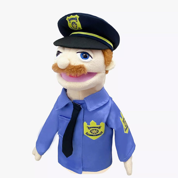 LOMTRATS Theater-Handpuppen für Kinder,inklusive Lehrer,Polizist,Bauer,Pirat,Detektiv usw.mit bewegl