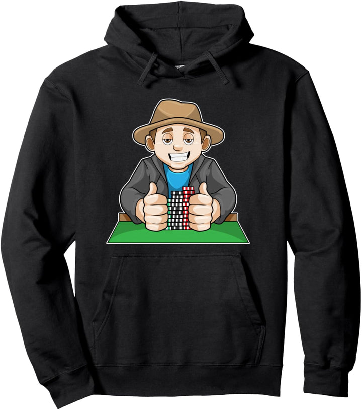 Poker Pokerchips Kartenspiel Pullover Hoodie