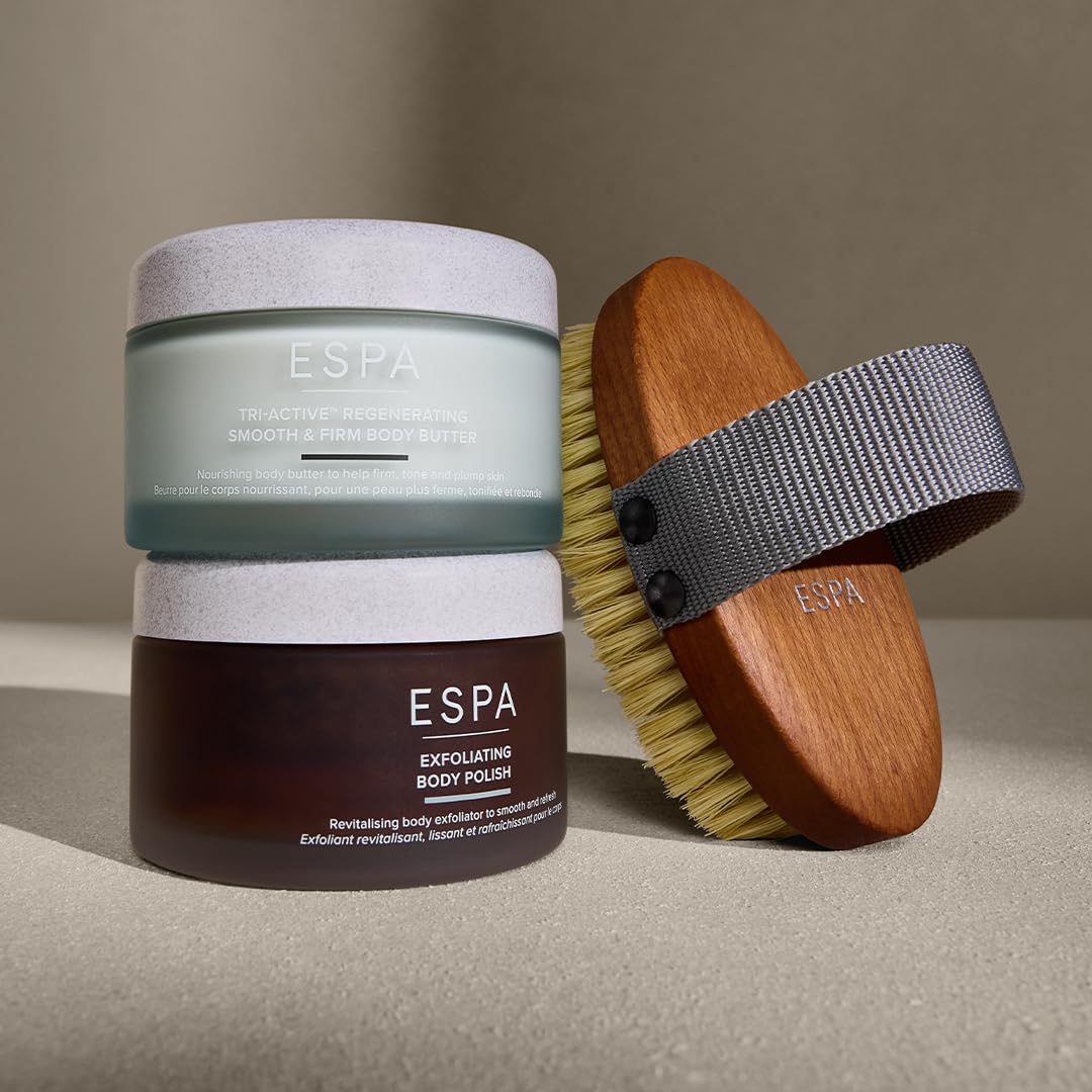 ESPA | Exfoliating Body Polish | 180ml | Body Scrub to Gently Sweep Away Dry, Dull Skin | Aloe Vera