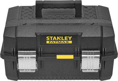 Stanley FatMax Cantilever Werkzeugbox (18 Zoll, 46 x 32 x 24 cm, Koffer für Werkzeuge, Box mit ausla