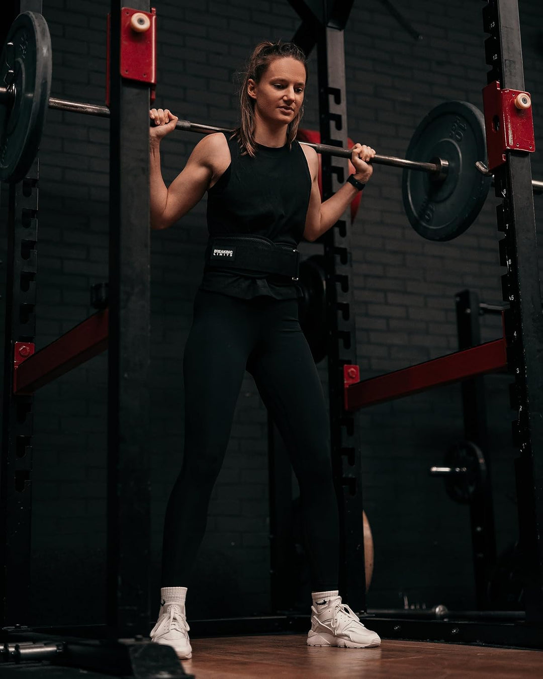 BREAKING LIMITS Gewichthebergürtel Herren & Damen - Gewichtsgürtel für Krafttraining & Gewichtheben,