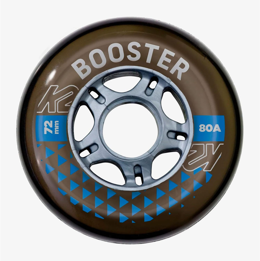 K2 Booster 72MM 80A 8-Wheel Pack W ILQ 72mm 80A & ILQ-5, 72mm 80A & ILQ-5