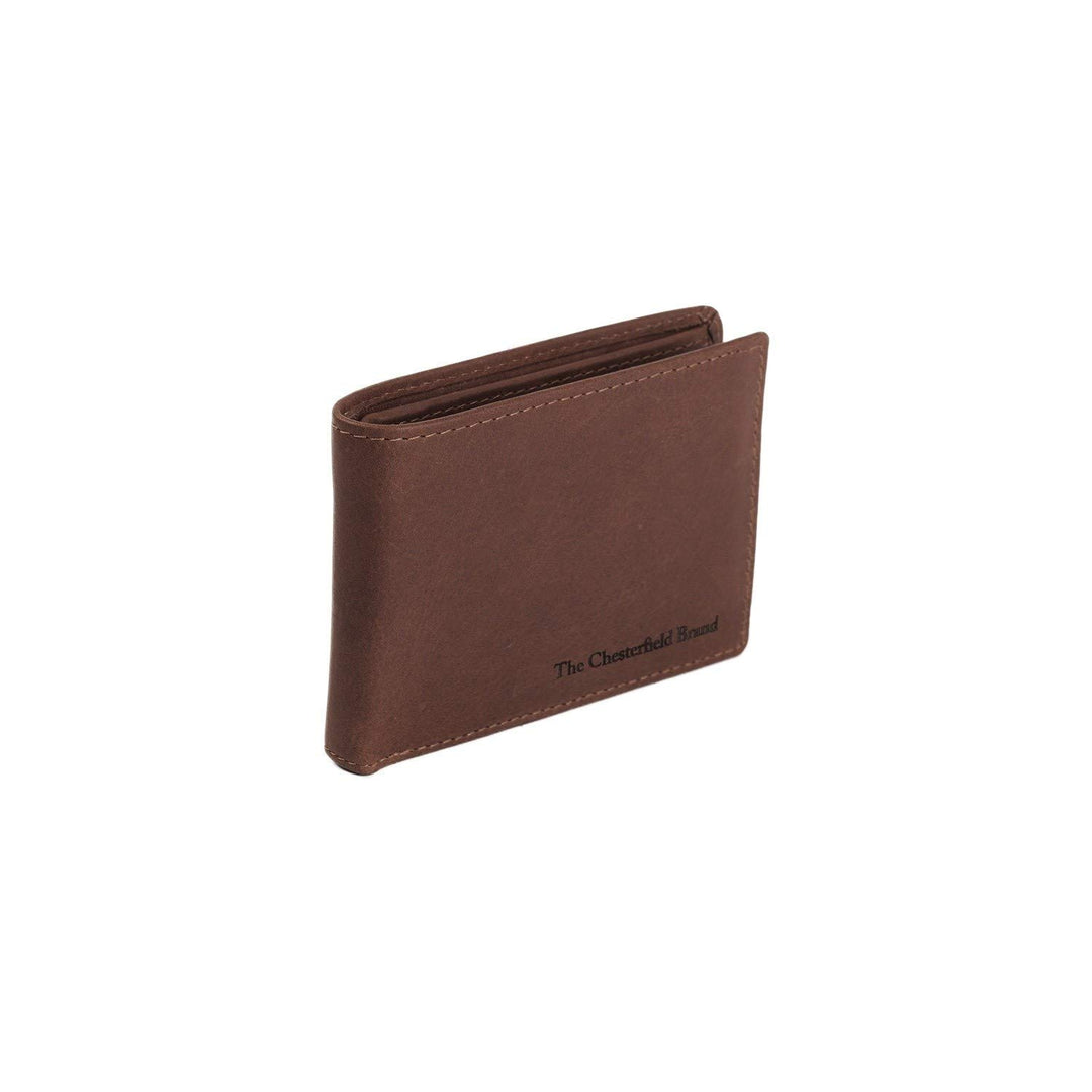 The Chesterfield Brand Leder Portemonnaie Braun Enzo RFID Safe