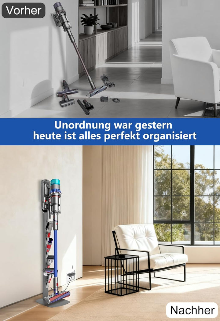 Ständer für Dyson, Staubsauger Ständer Kompatibel mit Dyson Gen5 V15 V12 V11 V10 V8 V7 V6, Freistehe