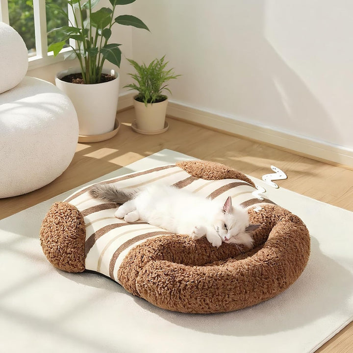 Katze Schlafsack - selbstwärme Plüschkätzchenbeutel | Katze Hideaway Sleeping Backdle Bags | Wrap co