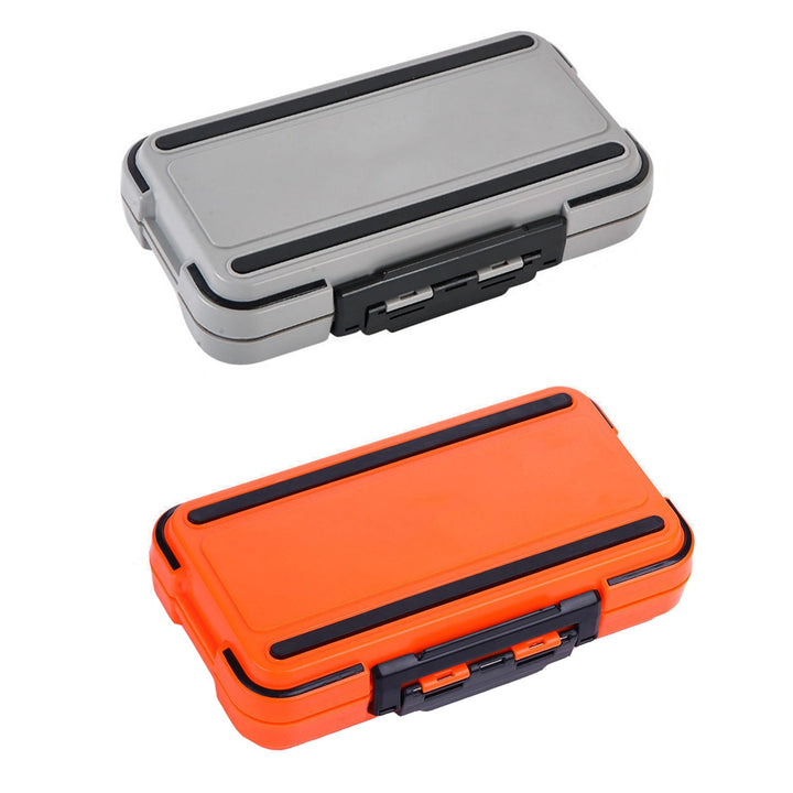 Angelkoffer Tackle Box, Wasserdichter Angelzubehör Box Organizer mit Doppelverschluss-Design für Ang
