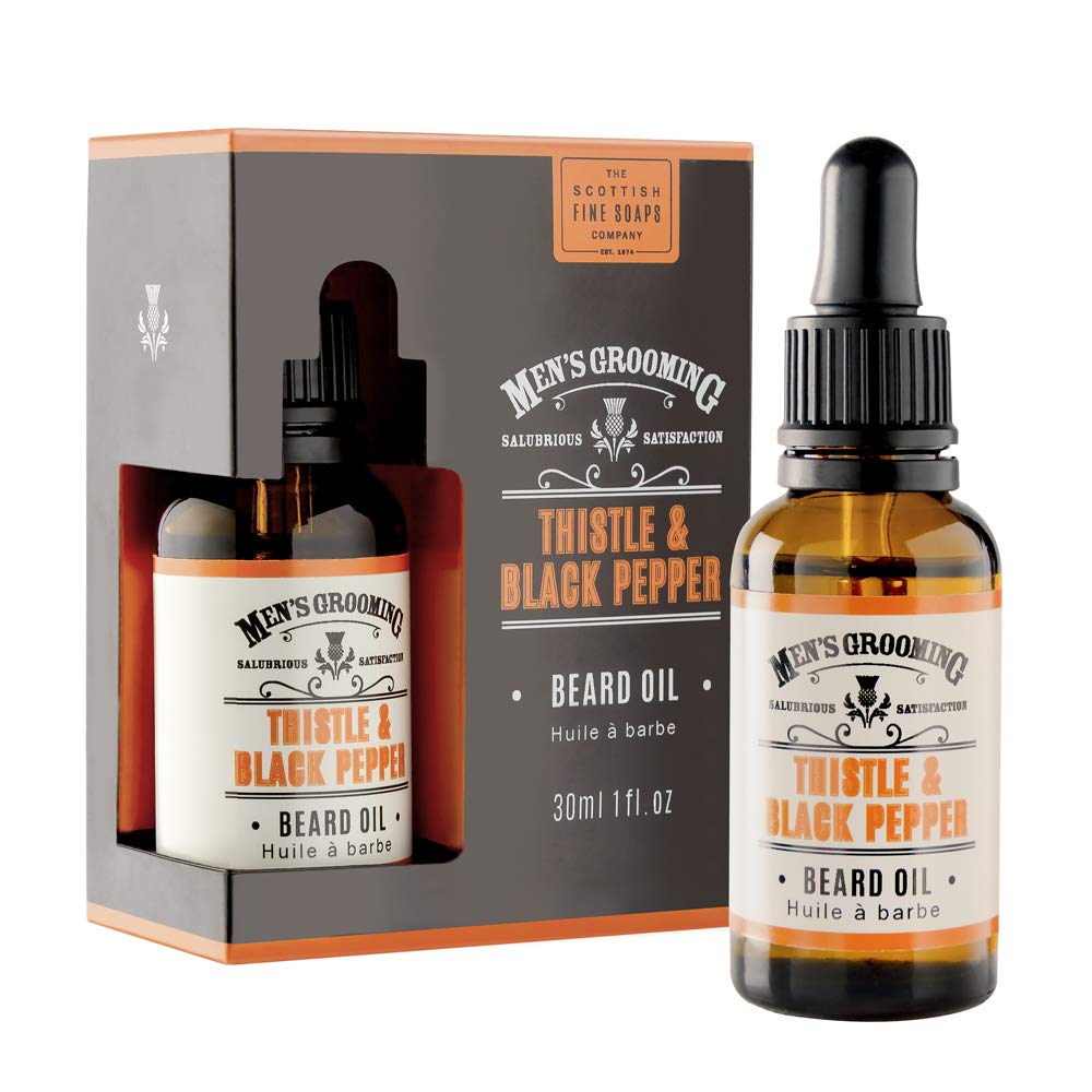 Scottish Fine Soaps Bartöl Distel & Black Pepper 30 ml