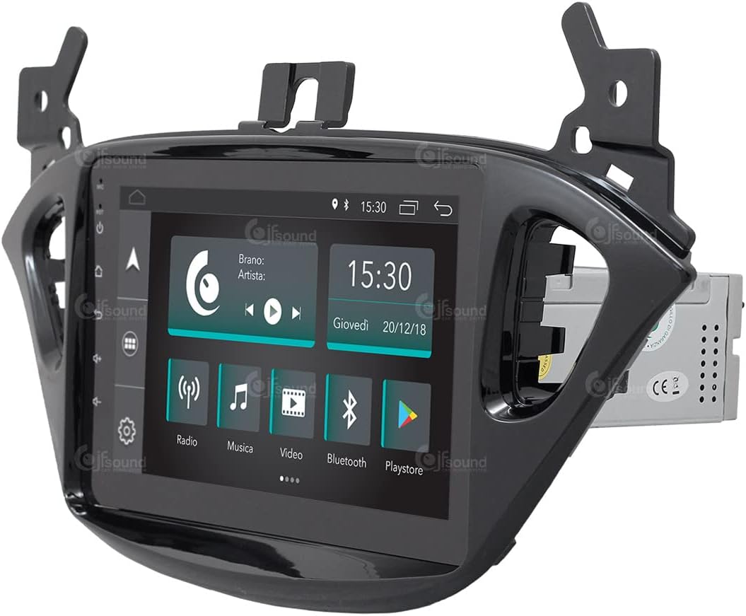 Personalisiertes Autoradio für Opel Corsa E Android GPS Bluetooth WiFi USB DAB+ Touchscreen 8" 4core