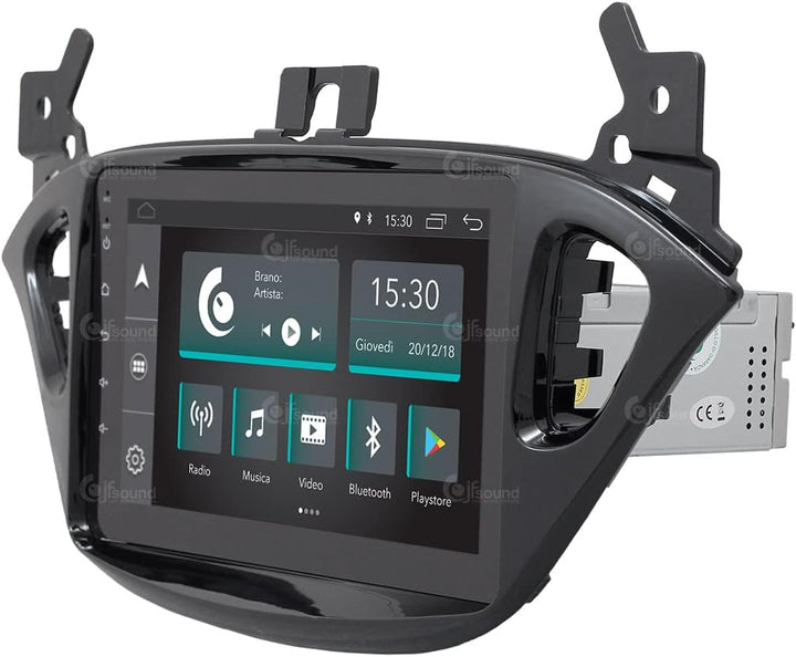 Personalisiertes Autoradio für Opel Corsa E Android GPS Bluetooth WiFi USB DAB+ Touchscreen 8" 4core