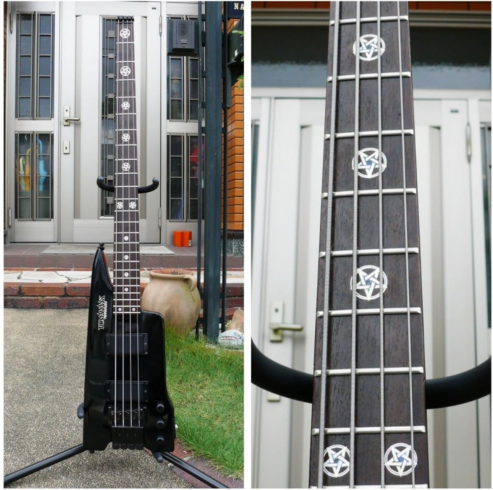 Inlay Sticker Griffbrett Position Marker für Gitarren &amp; Bass Kevin Bond Pentagrams Pentagramm, Penta