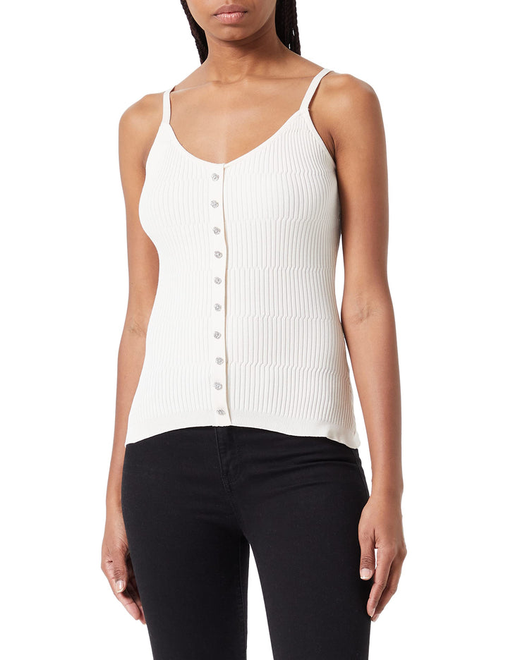 Morgan Damen Pullover M Elfenbeinfarben, M Elfenbeinfarben