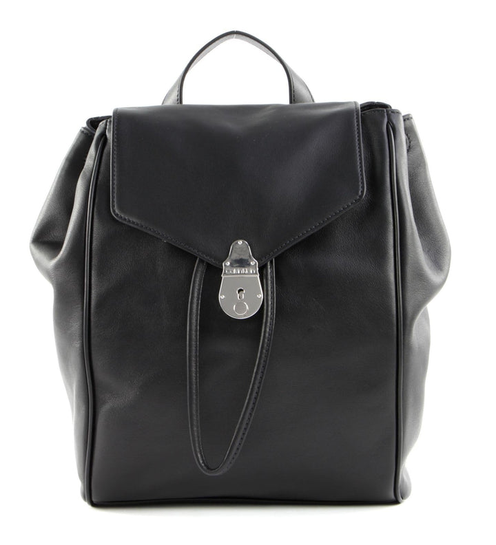 Calvin Klein CK Drawstring Backpack with Flap M Black