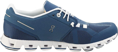 ON Damen Cloud Sneaker 37 EU Denim White, 37 EU Denim White